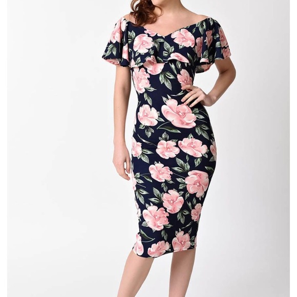 Unique Vintage Dresses & Skirts - Unique Vintage size xxl Sophia wiggle dress